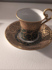 Tasse + soucoupe porcelaine