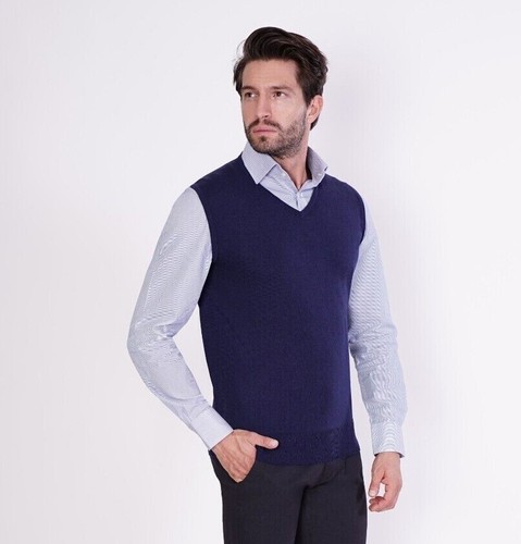 1stamerican gilet homme - gilet, col