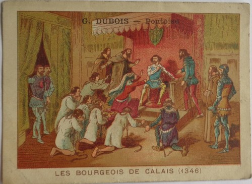 Rare chromo maison - chromo, c.boige