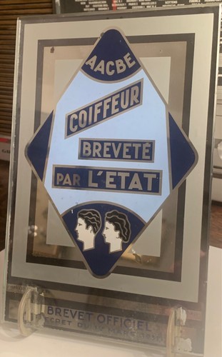 Plaque enseigne coiffeur - de,