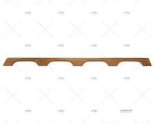 MAIN COURANTE TEAK 1090X60X25MM 4 ARCHES ARC MARINE