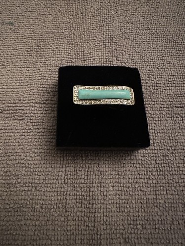 Vintage bague argent - en,