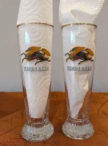 Lot verres bière kirin - 2,