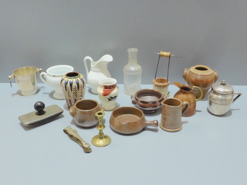 Lot objets miniatures - objets,