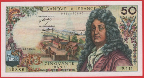 France francs racine type - -, 50