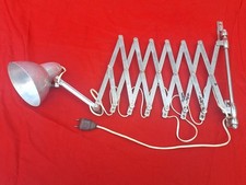 Ancienne Grande  Lampe  ACCORDEON VINTAGE 