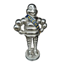 Michelin Man Statue - Silver