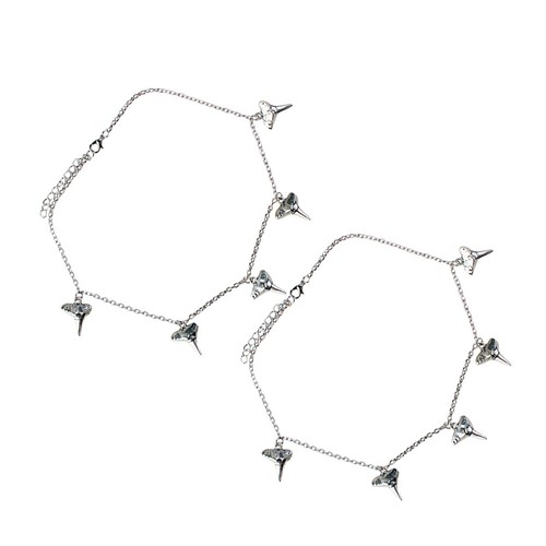 2pcs alliage forme dents de - forme,