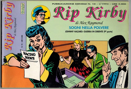 Rip kirby rêves - dans, la
