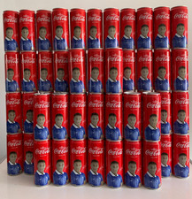 LOT 61 CANETTES COCA COLA EURO