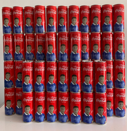 Lot canettes coca - coca, euro