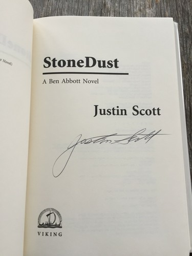 Signed ben abbott mystery - signed,