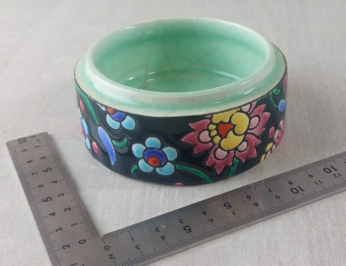 Ancien pot bonbonnière en - ancien,