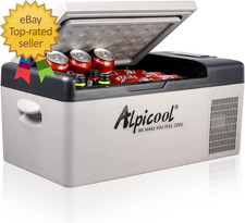 C15 Portable Car Freezer 12 Volt Refrigerator 16 Quart 15 Liter Fast Cooling