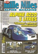 Mille miles alpine a220 3l - 84,