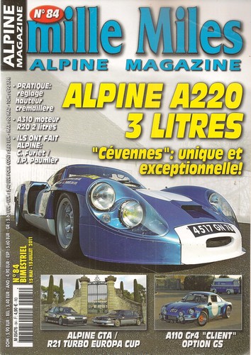 Mille miles alpine - mille, 84