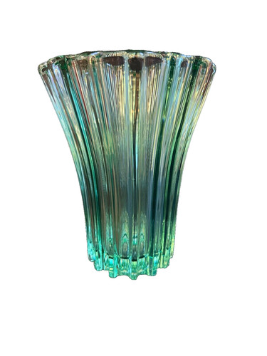 Grand vase vert art déco - grand,