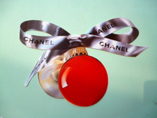 carte parfumée, Chanel boule de noel G M
