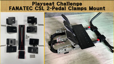 Support de serrage à 2 pédales Playseat Challenge FANATEC CSL (DD Pro)