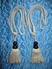 1 PAIRE D'EMBRASSES VINTAGE EN