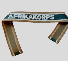 Bande de bras Ärmelband Bevo en coton AFRIKAKORPS Reproduction années 50-60