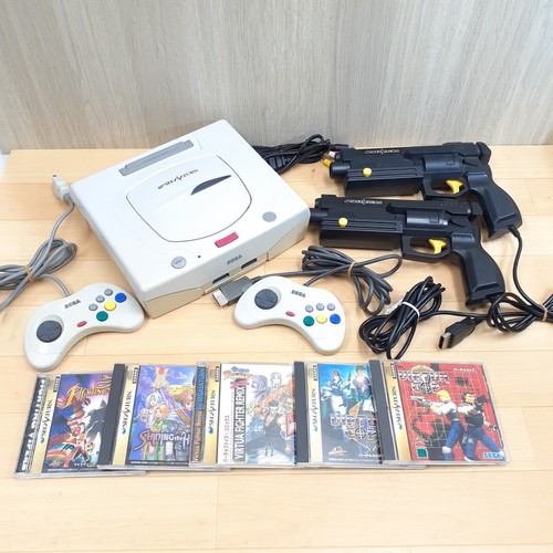 Lot console sega saturn avec - lot,