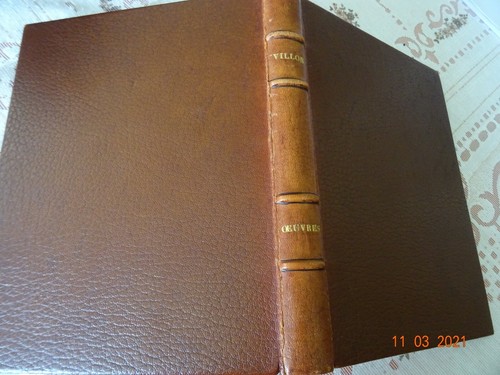 Dubout villon reliure 1e - dubout,
