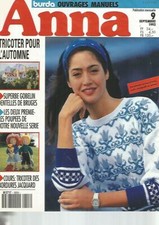 BURDA - ANNA N°09-92 - PETITS MOD. POUR L'AVENT / BORDURES EN JACQUARD / NAPPE