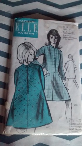 Patron couture elle une - couture, d'une