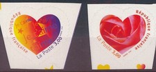 Timbre France Adhesif  25/26 St Valentin 1999
