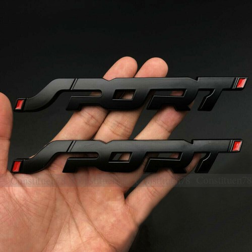 Car accessories emblem - 2x,