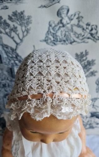 Ancien petit bonnet coiffe - ancien,