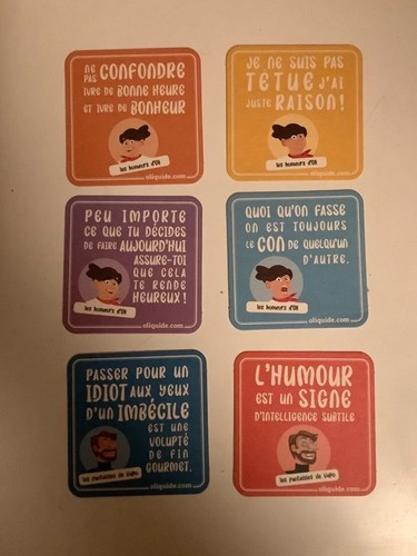 Lot sous verres - lot, sous-verres