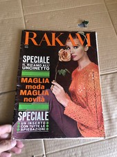 Magazine Rakam Mensuel de Haute Mode Et Travaux Féminin Ans 60 Couture Août 1964