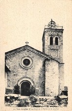 CPA 66 LES ANGLES EGLISE ET