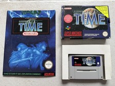 Illusion of Time en boite + guide officiel français FAH pour Super Nintendo SNES