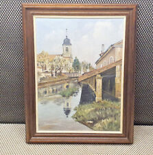 Tableau Toile Peint Paysage