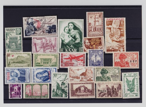 Timbres colonies françaises - , /
