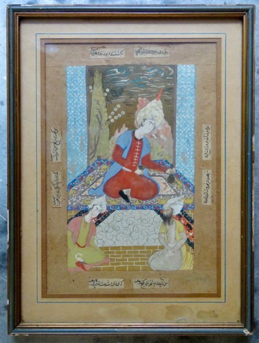 Miniature persane ancienne - persane,