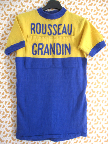 Maillot cycliste rousseau - maillot,