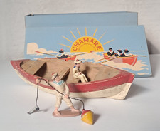 Chaloupe CHAMARE marins ancre bouée Quiralu Redon jouets anciens marine Bretagne