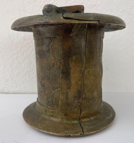 Antique senufo bronze anklet - antique,