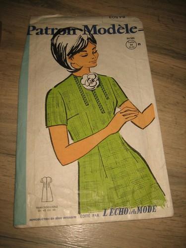 Ancien patron modèle couture - ancien,