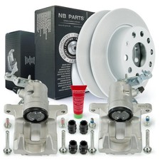 2x Étrier + Disques de Frein