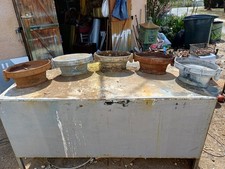 5 Jardinières   en Fonte 1900  : Charleville - Mézières