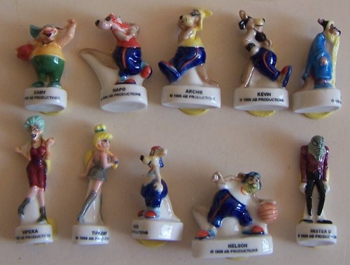 Série rare fèves kangoo - série,