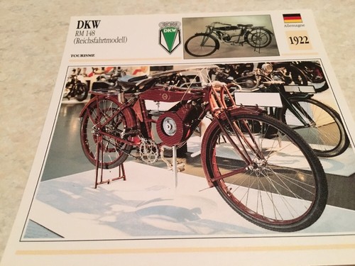 Carte moto dkw - carte,