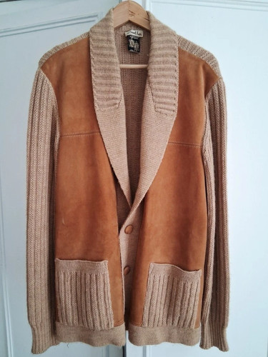 Cardigan veste vintage 70s - vintage,