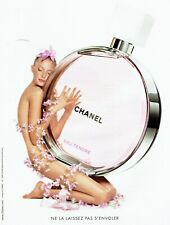 Publicité Advertising 520  2010  Chanel  parfum Eau Tendre  Anne Vyalitsyna