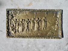 Ancienne plaque bas relief en